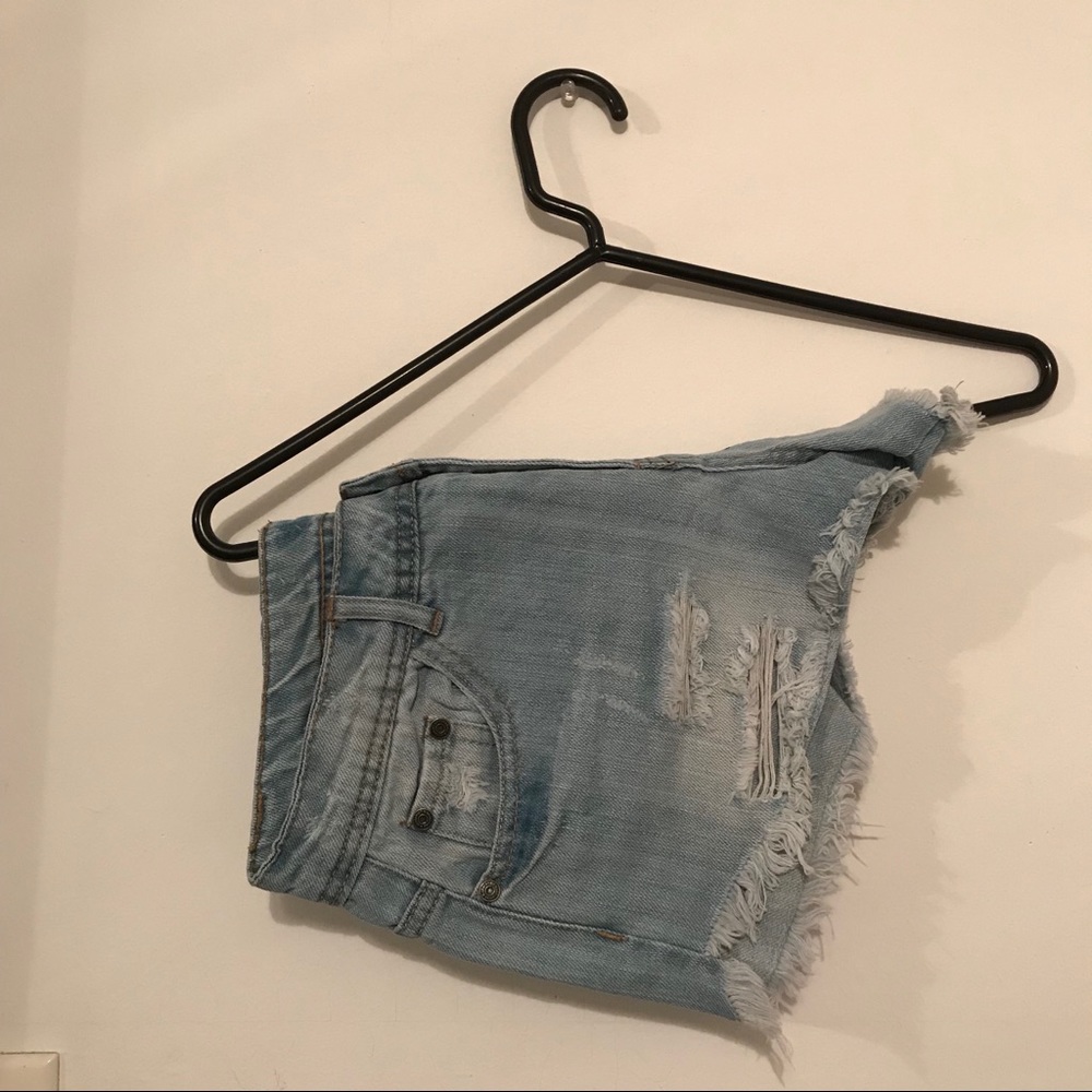 Distressed Shorts